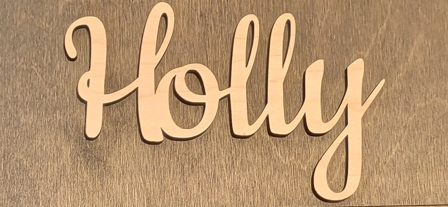 Christmas Word Cutouts