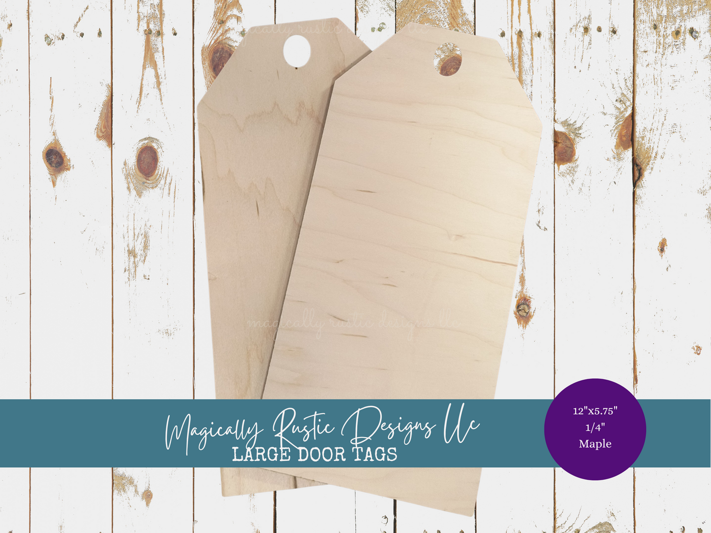 Large Door Tags