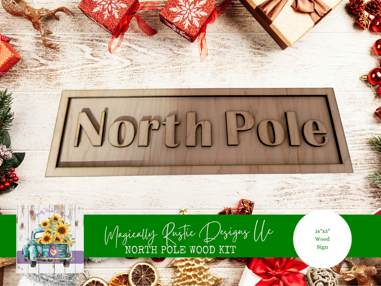 North Pole Sign Kit
