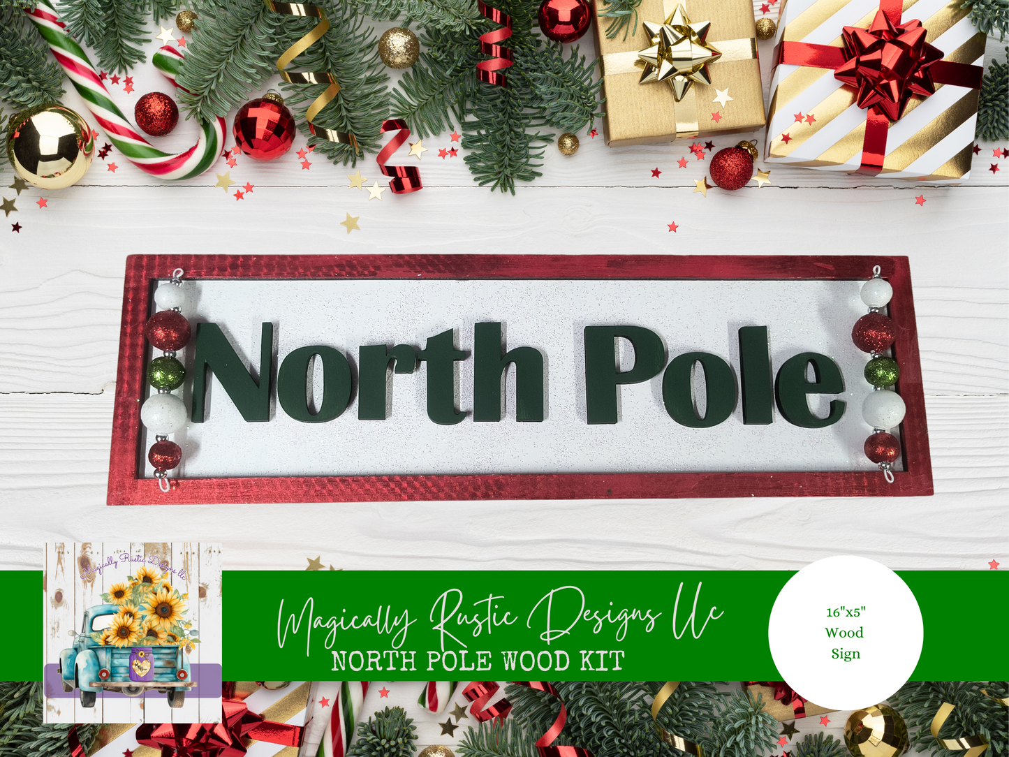 North Pole Sign Kit