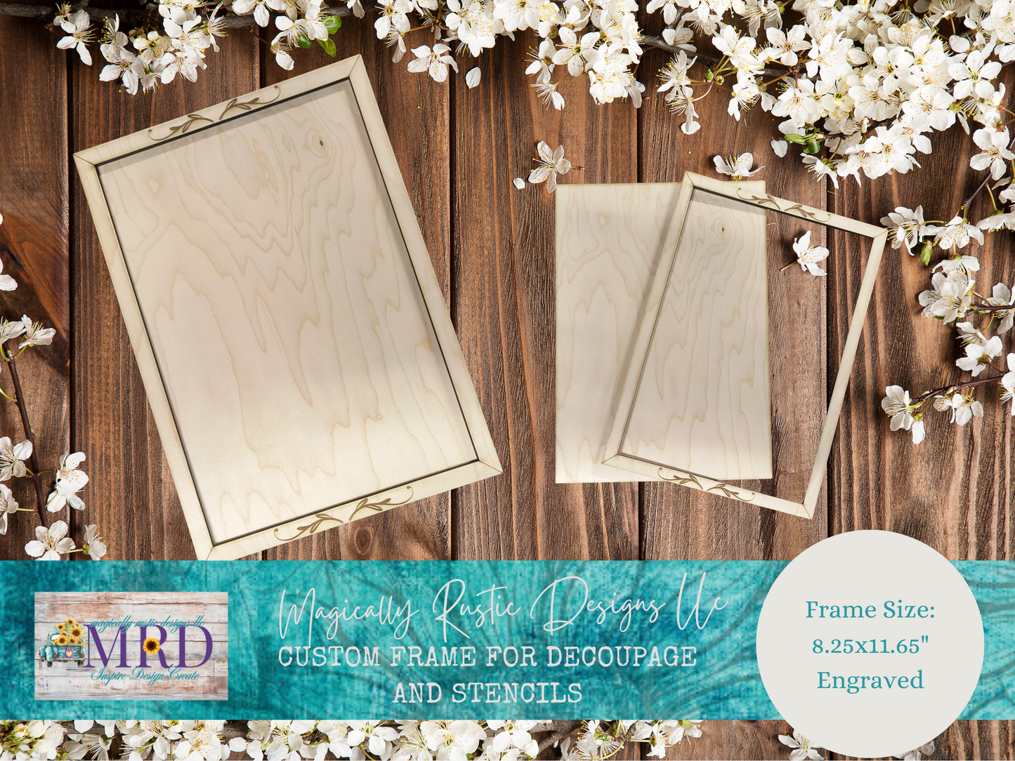 Wood Frame Surface Unfinished