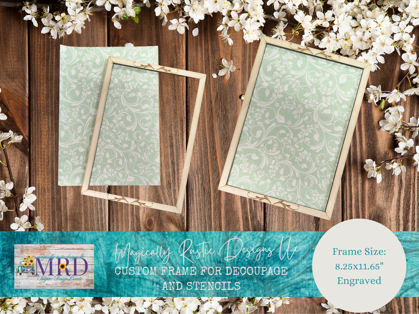 Wood Frame Surface Unfinished
