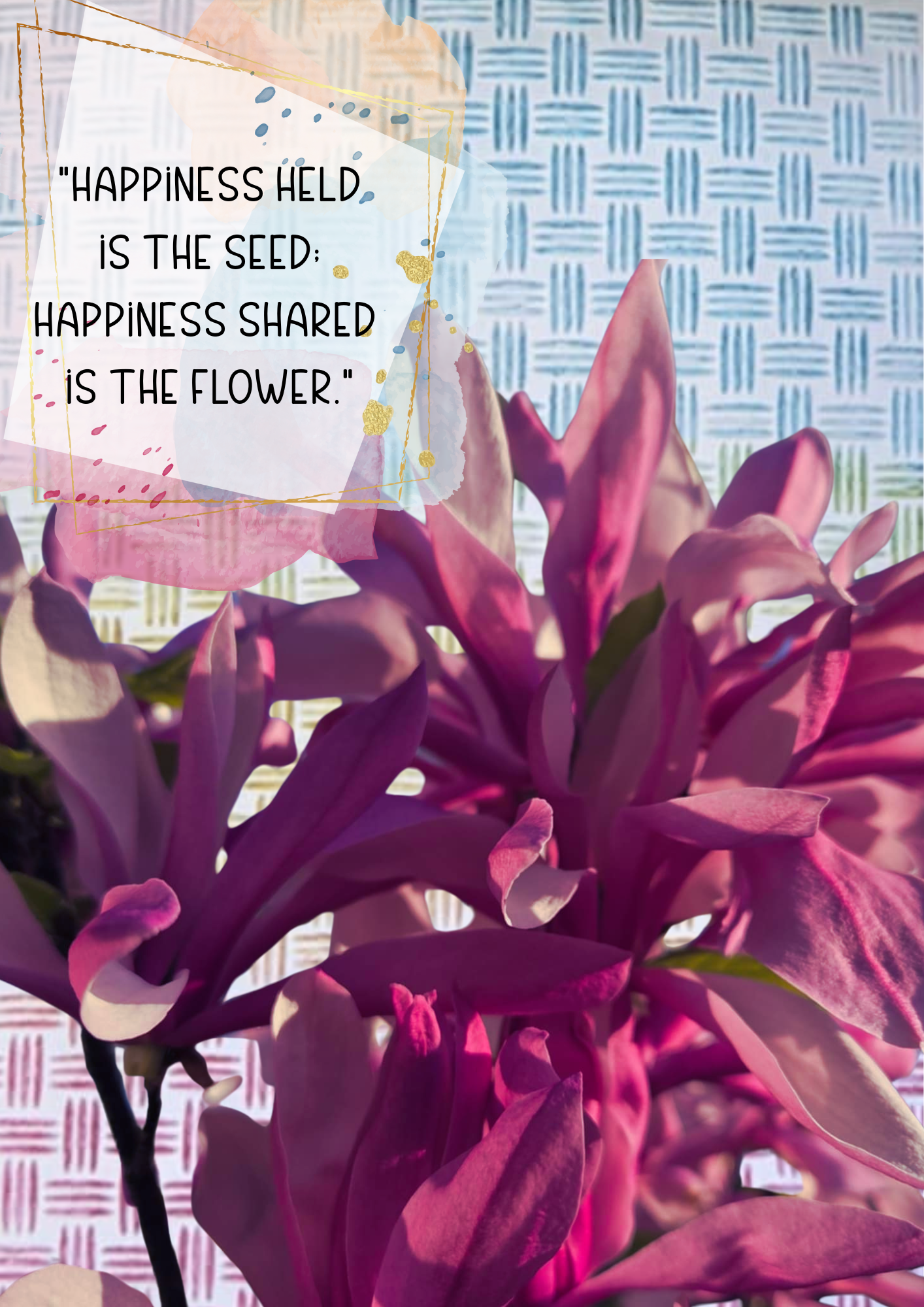 Flower Themed Decoupage Papers