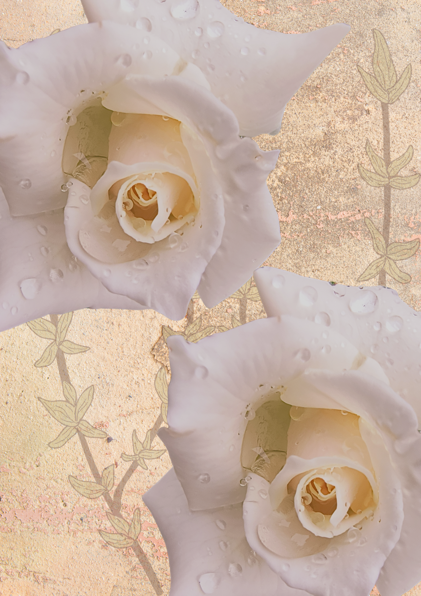 Flower Themed Decoupage Papers