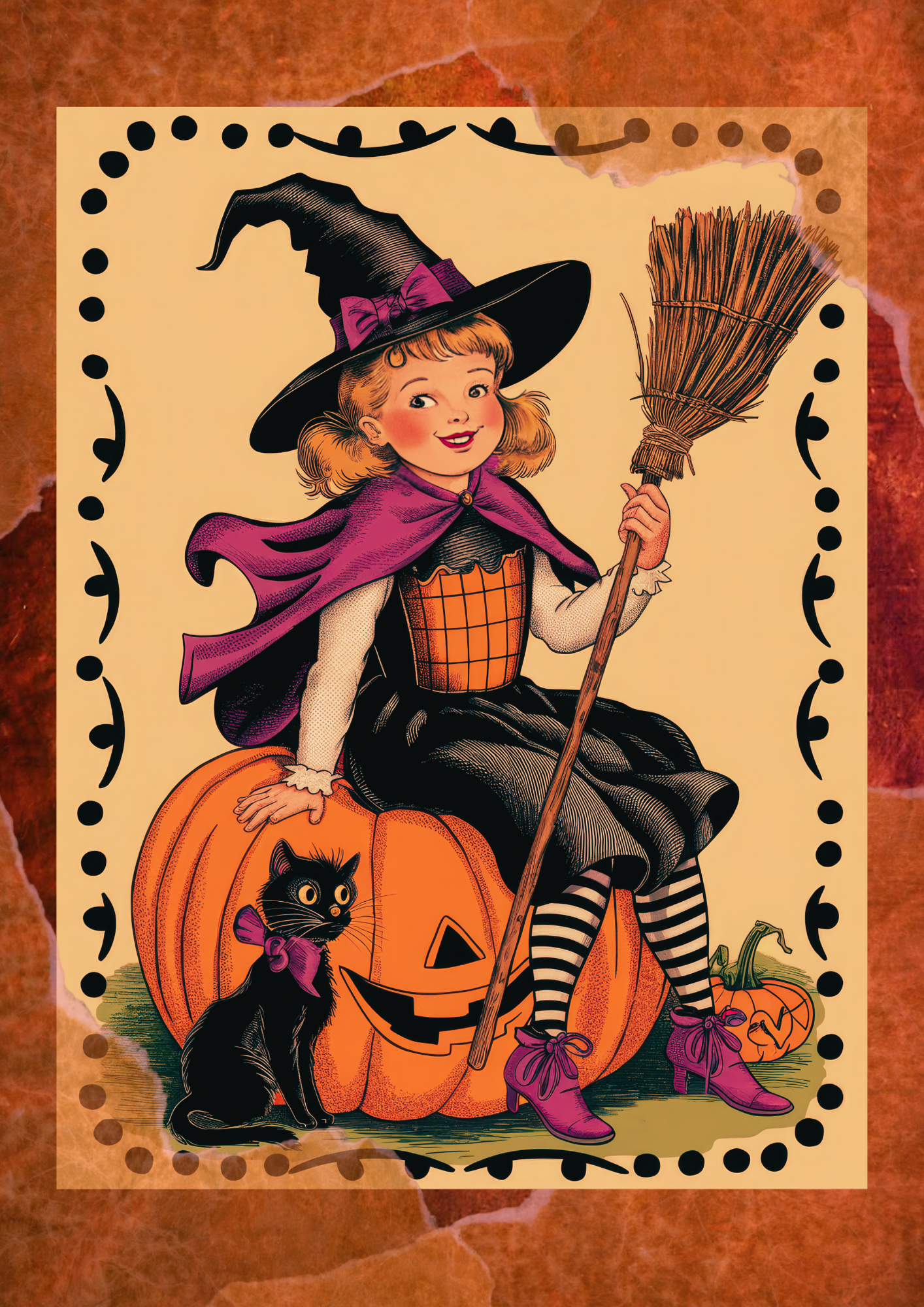 Halloween Decoupage Papers