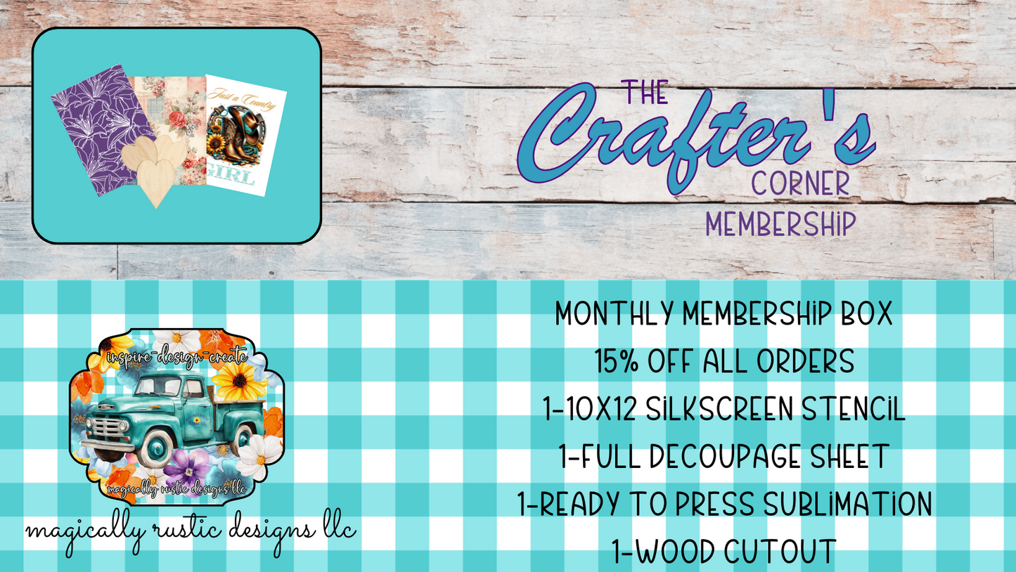 Crafter's Corner Membership