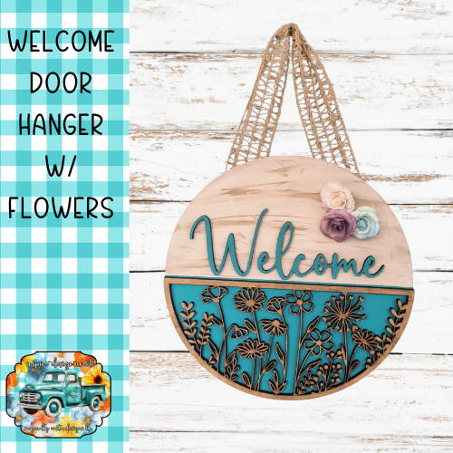 DIY Welcome Door Hanger Kit