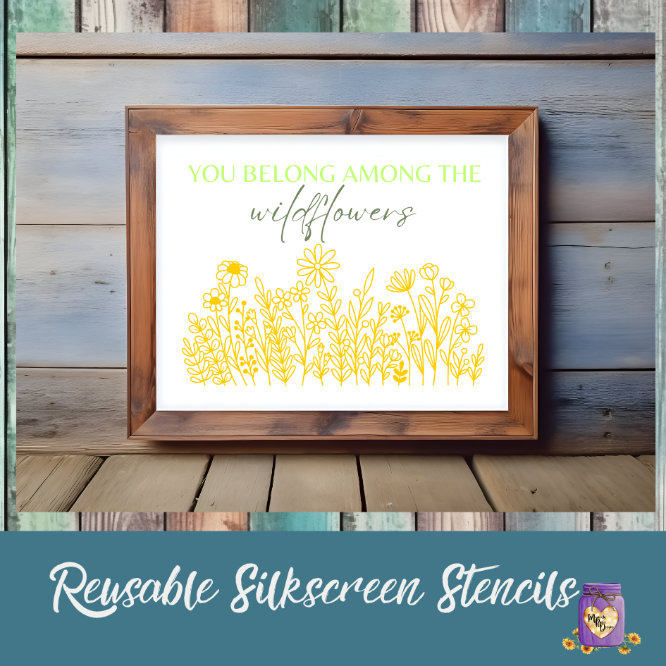 Inspirational Silkscreen Stencils