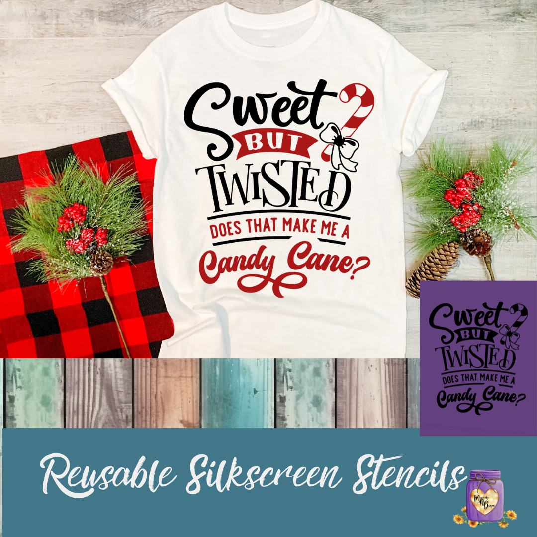 Christmas Silkscreen Stencils
