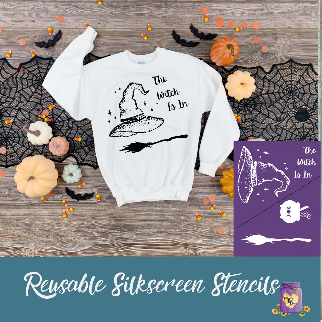 Halloween Silkscreen Stencils