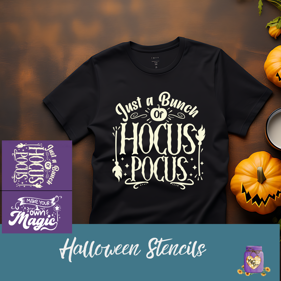 Halloween Silkscreen Stencils