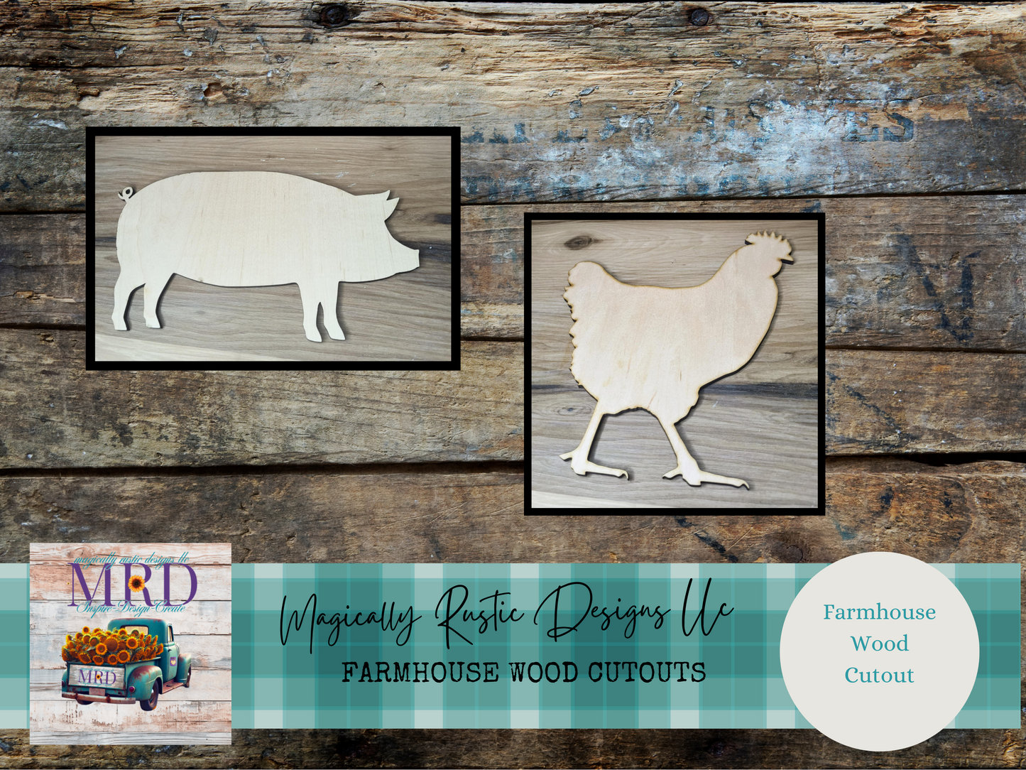 Farmhouse Wood Cutouts