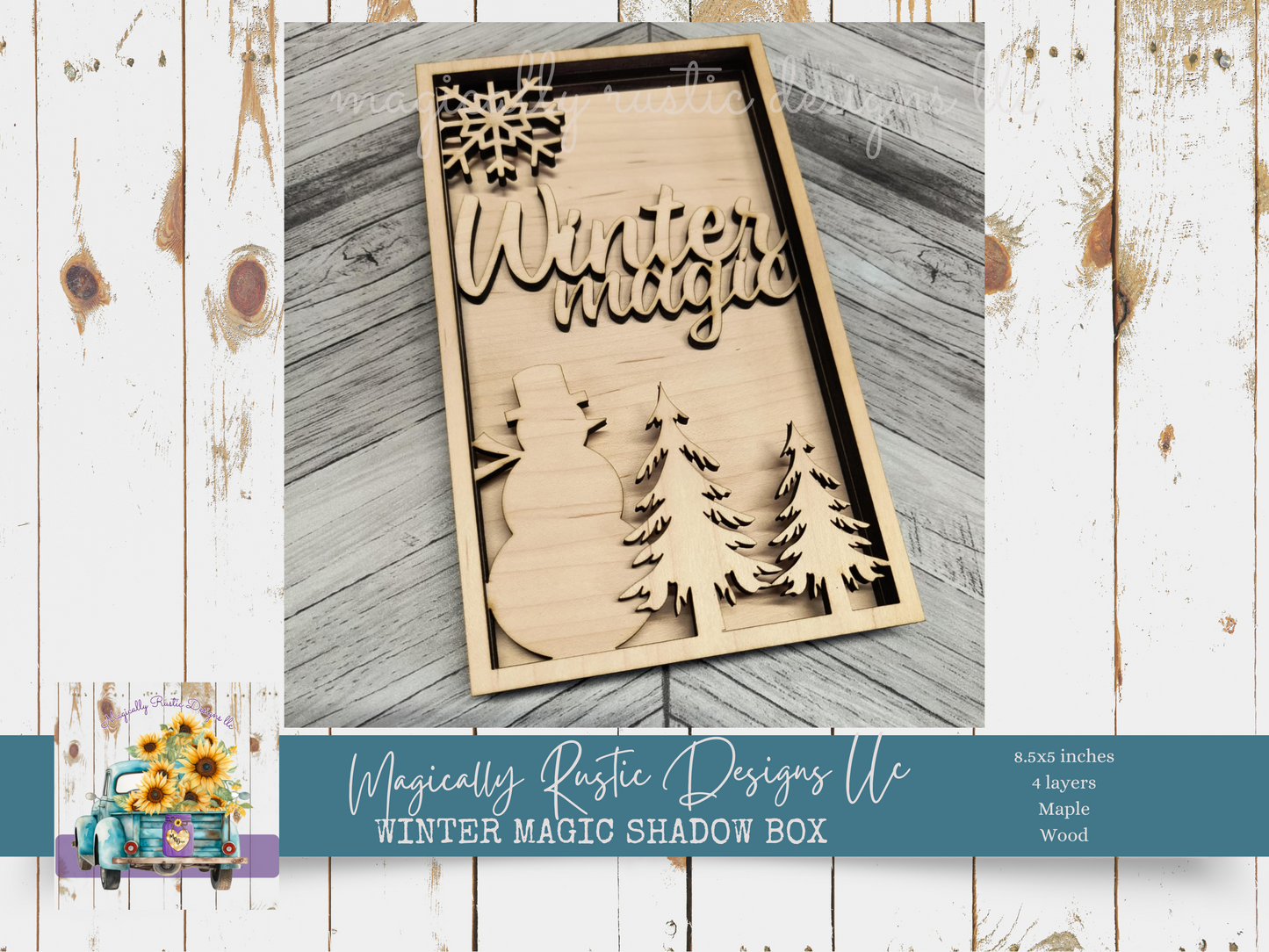 Winter Magic Shadow Box