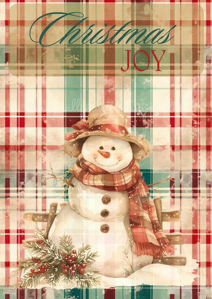 Snowman Decoupage Papers