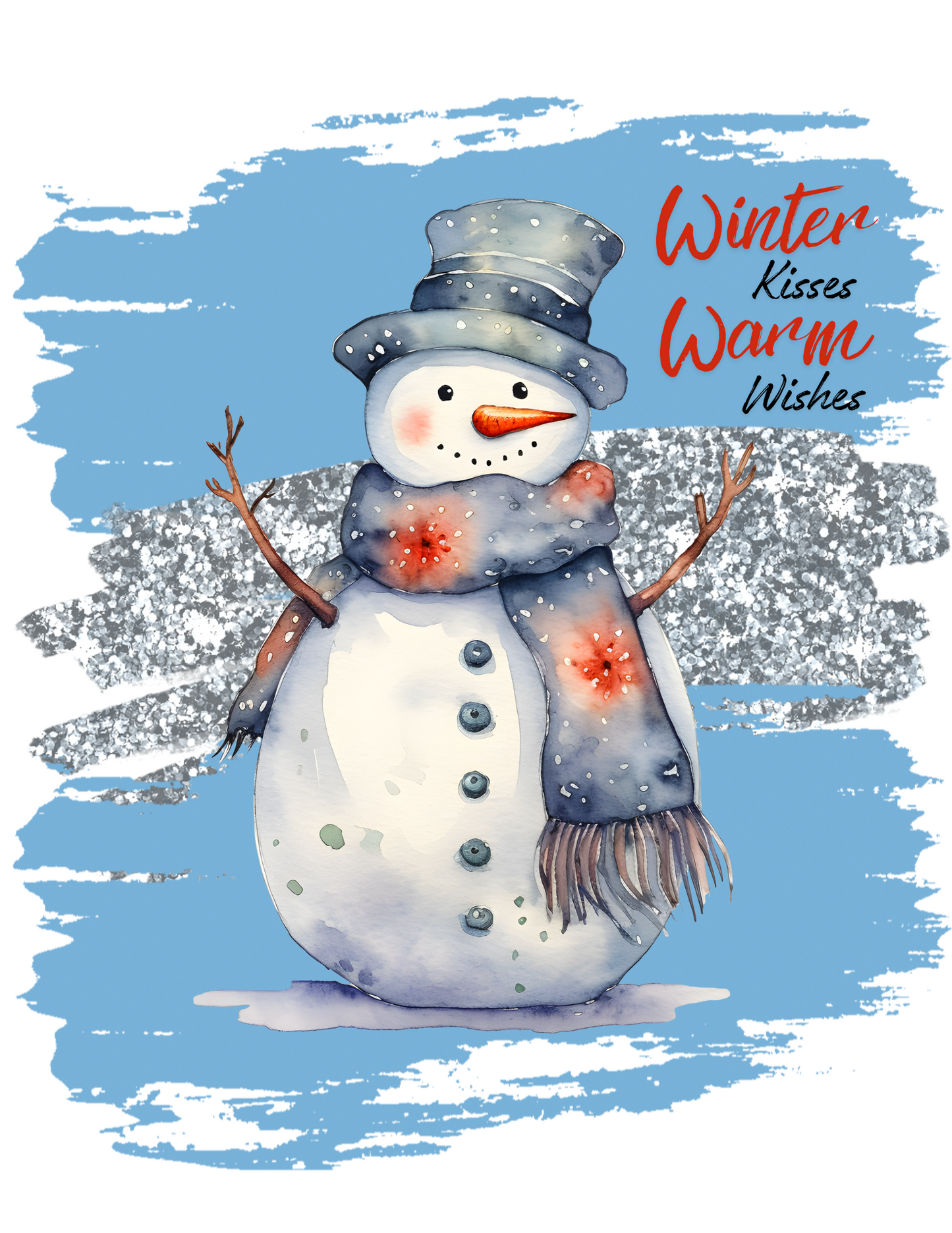 Snowman Sublimation Prints