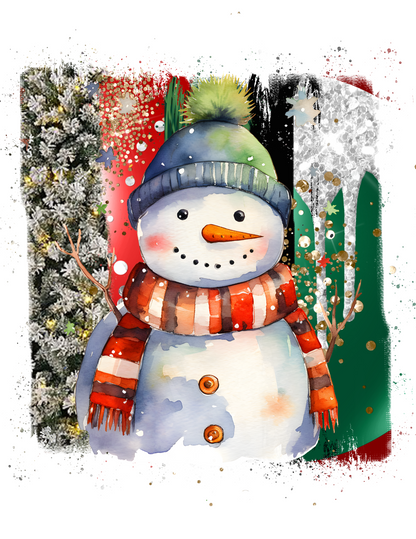 Snowman Sublimation Prints