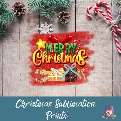 Christmas Sublimation Prints